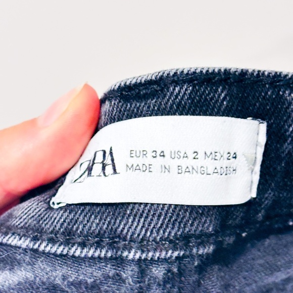 ZARA Black high-rise skinny jeans - Picture 4 of 10